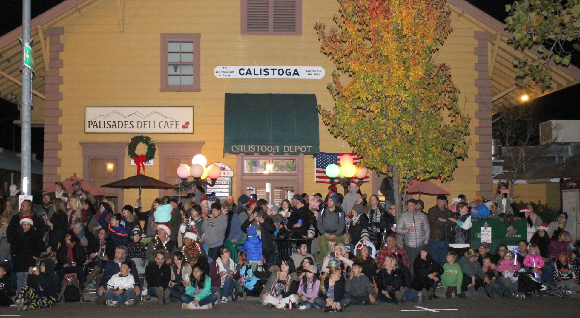 2016 Calistoga Lighted Tractor Parade